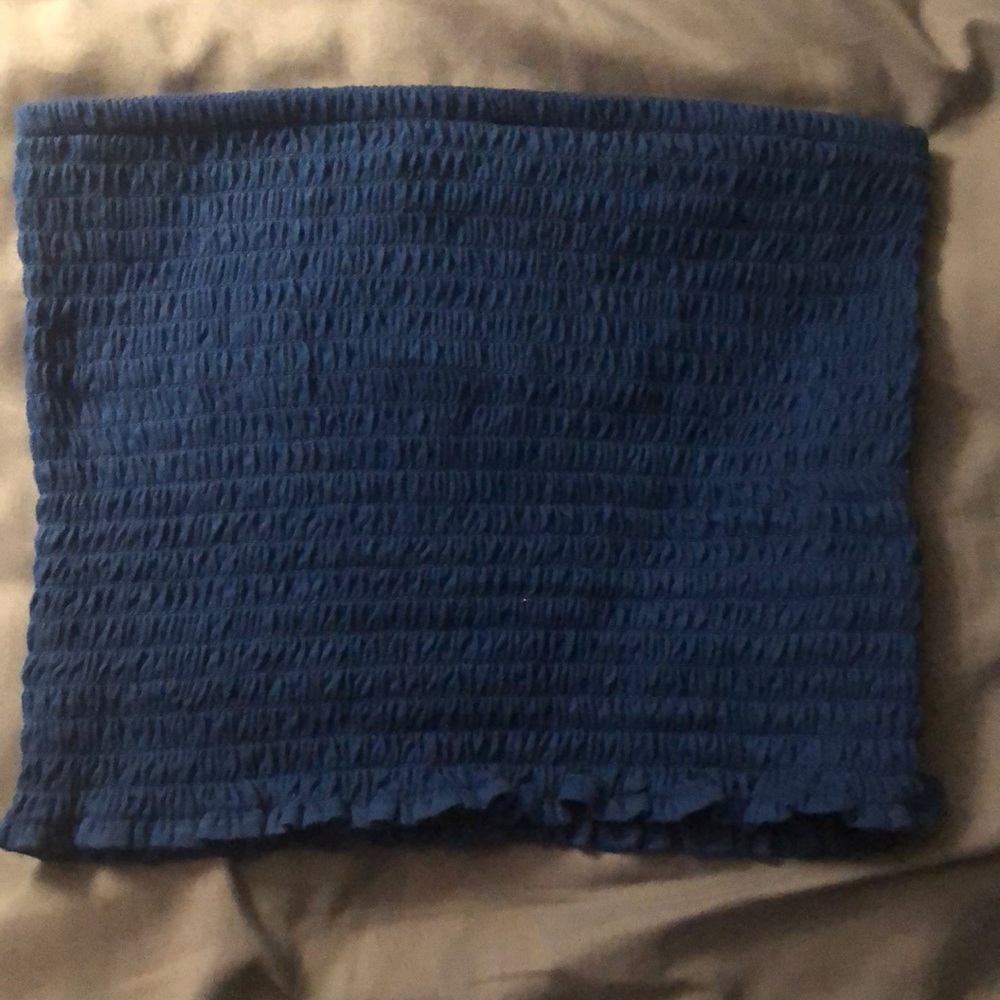 Blue Tube Top